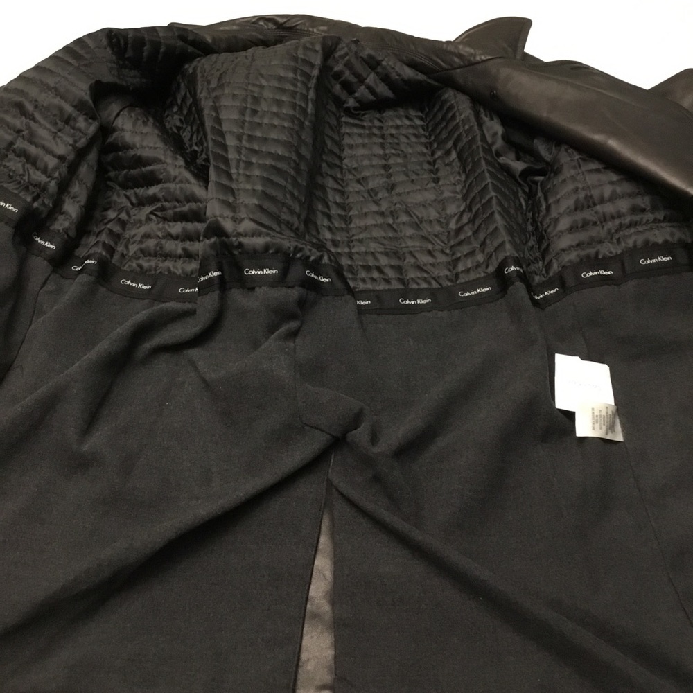 Calvin Klein leather jacket - Picture 7 of 16
